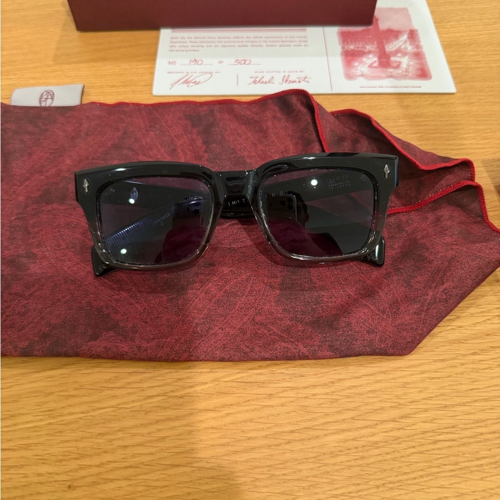JMM Jacque Marie Mage JacquesMarieMage sunglasses

Torino Custom blue lens - Picture 9 of 16